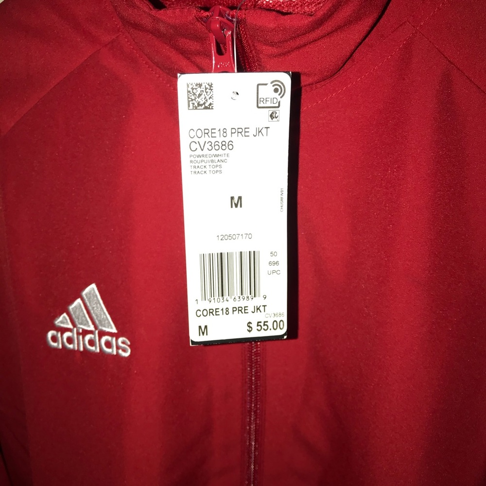Addida’s Jacket Power Red. - Picture 4 of 6